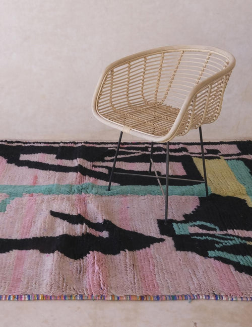 AFK Living vloerkleed Berber - handgemaakt - Wol - 159 x 251 cm - vtwonen shop