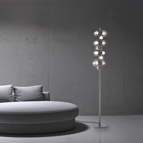 Neuhaus PURE vloerlamp Popup - 12 lichts - 22  x 160   cm - antraciet