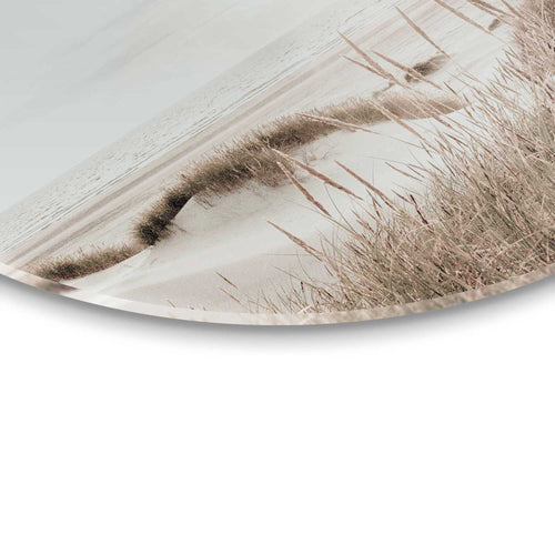Reinders glasschilderij Zeezicht - Ø 50cm