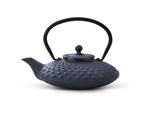 Bredemeijer - Theepot Xilin 0,8L gietijzer blauw - vtwonen shop