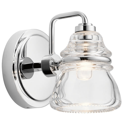 Elstead Kichler Talland Badkamer Wandlamp Gepolijst Chroom, IP44
