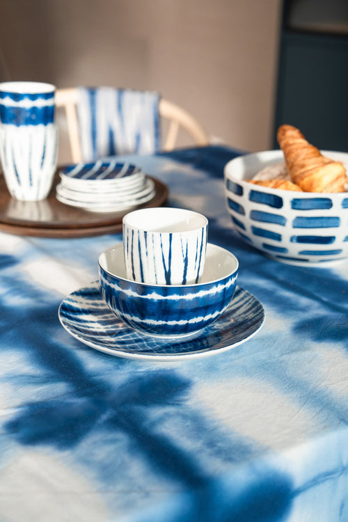 vtwonen - Tie-Dye Kommen - Serviesset van 4 - 15cm - vtwonen shop
