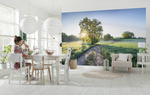 Sanders & Sanders fotobehang landschap groen - 400 x 250 cm - 612480