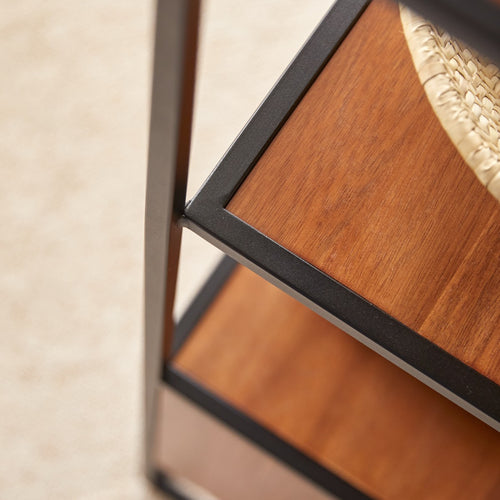 Tikamoon Kinderstellingkast van massief acacia en metaal - Naturel - vtwonen shop