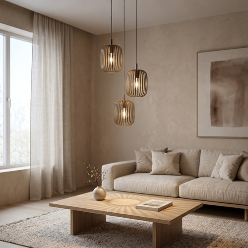 EGLO hanglamp Romazzina - e27 - brons
