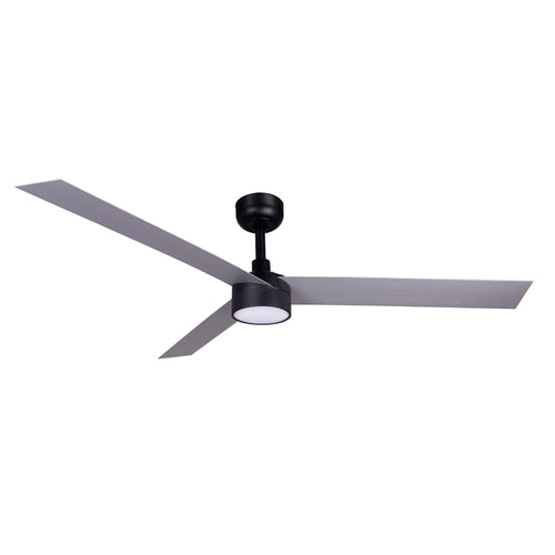 Faro Cruiser Cruiser 160cm LED-plafondventilator matzwart, aluminium bladen CCT