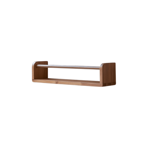Tikamoon Badkamerplank van massief acaciahout 60 cm - Naturel