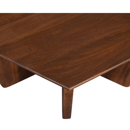 DÉJA Living Salontafel Martos - Donkerbruin Mangohout - 80x80x35cm - vtwonen shop