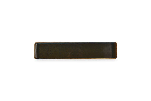 Bonbistro - Serveerschaal 46,5x9,5cm groen Cirro - Set van 6