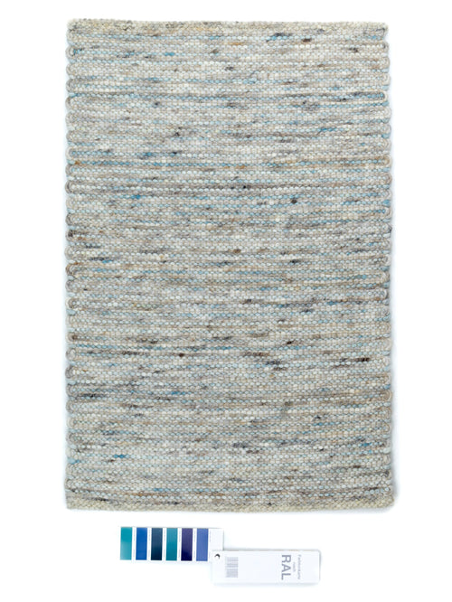 Vloerkleed MOMO Rugs Natural Weaves Lecco Blauw 200x300 cm - vtwonen shop