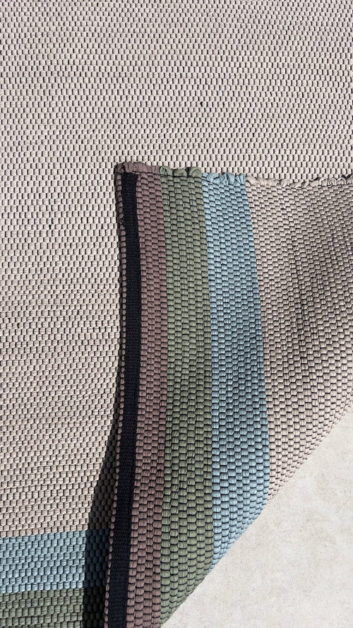 AFK Living vloerkleed Fado - handgemaakt - Gerecycled katoen - 160 x 230 cm - vtwonen shop