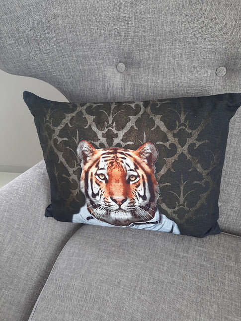 Furnilux Set van 2 Sierkussens - Tyger - 45x35x10cm - vtwonen shop