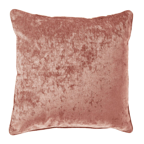KUSSENSET - 4-delig - Velvet Elegance - 45x45 cm - inclusief binnenkussens - oranje, roze