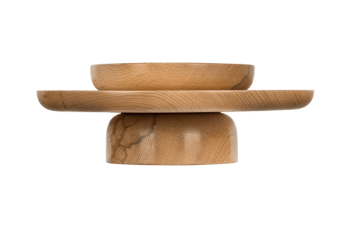 noo.ma OUL bord en kom set van 3 - Beechwood - vtwonen shop