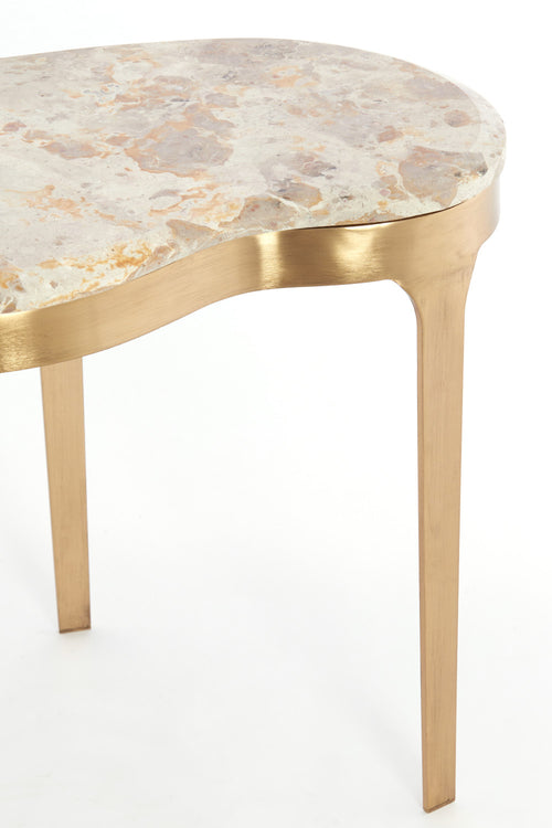 Light & Living bijzettafel GIULIO - 51x38x48 cm - bruin - vtwonen shop