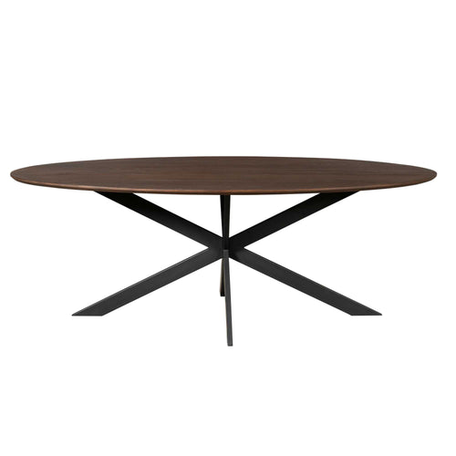 Starfurn - Eettafel Ferris - Bruin - 100x210x76 cm