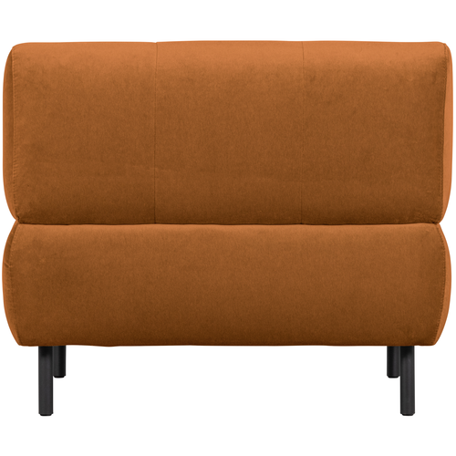 WOOOD fauteuil Lloyd - Velvet - Cinnamon - 75x90x90 - vtwonen shop