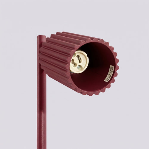 Sollux Lighting Tafellamp KARBON bordeaux - 14,5x19,5x43cm