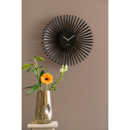 Karlsson wandklok Polo - zwart - Ø48cm - vtwonen shop
