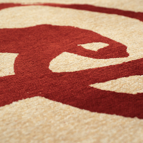 Louis De Poortere vloerkleed Imperial Red - rood - 80x150cm - vtwonen shop