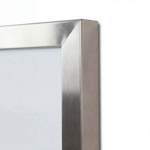 Spinder Design passpiegel Senza M2 - RVS - 185 x 46