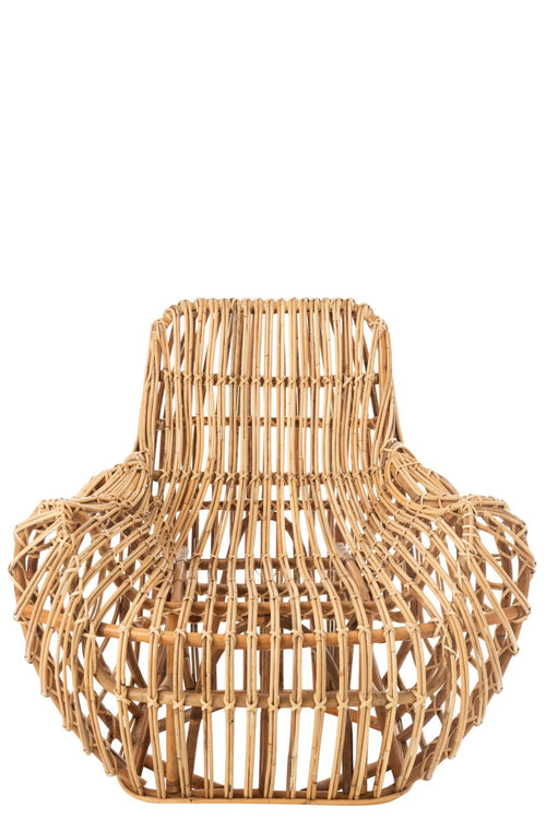 J-Line zetel Ana - rotan - naturel