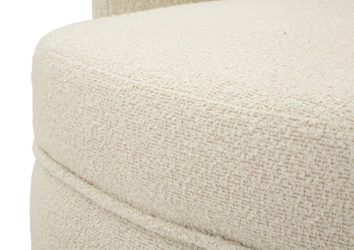 Mauro Ferretti Draaifauteuil - 70x72x75 cm - Crème