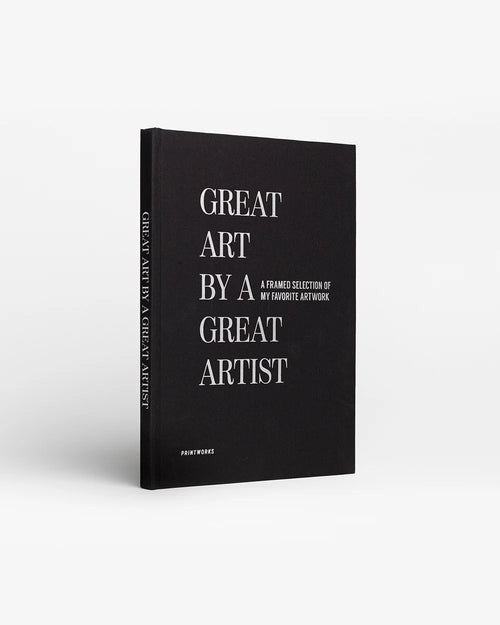 Printworks Frame Boek - Great Art - Tekenmap - Zwart
