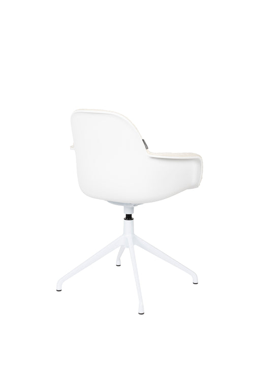 Zuiver Albert Kuip Swivel Eetkamerstoelen Wit - Set van 2 - vtwonen shop