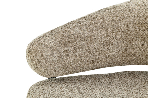 Livingfurn fauteuil Dilan Venga - grijs - 72.5x73x75