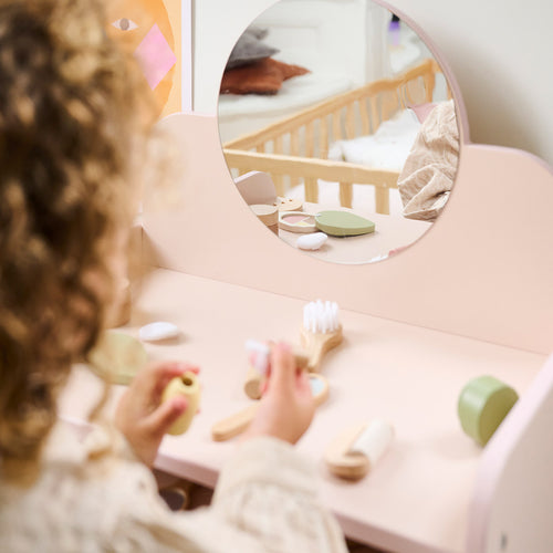 Petite Amélie Kinder kaptafel BELLE - Spaanplaat - roze