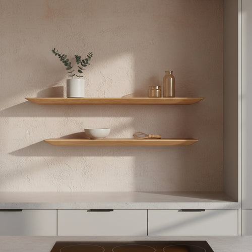 Raw materials zwevende wandplank Craftsman - Cederhout - 60 cm - vtwonen shop