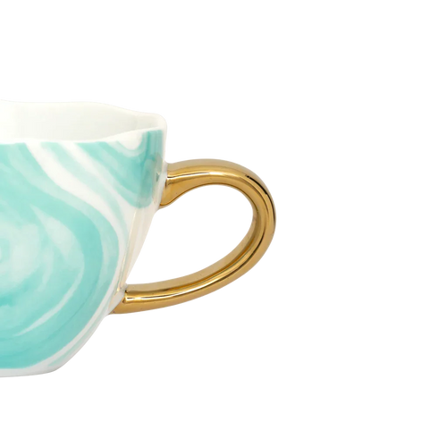 Urban Nature Culture Good Morning kopje Cappuccino/Tea - Emerald Green - 11x8cm