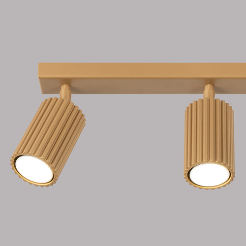 Sollux Lighting Plafondlamp KARBON 3L goud - 45x6,5x16,5cm