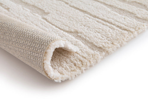 AFK Living vloerkleed Inuk - reliëfeffect - beige - 200 x 290 cm