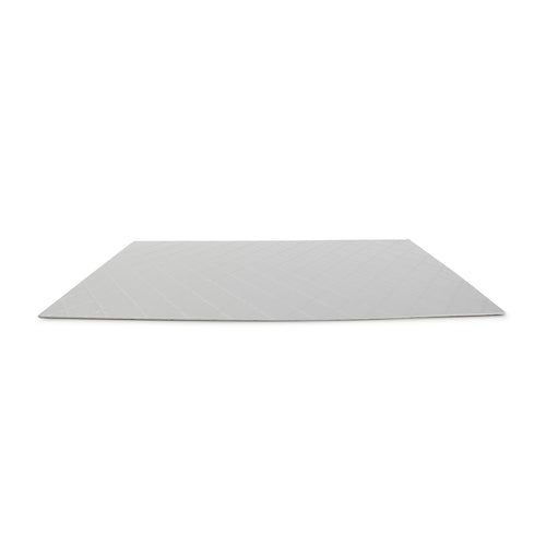 Salt & Pepper - Placemat 43x30cm ruiten zilver TableTop - Set van 4 - vtwonen shop