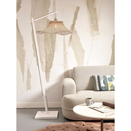 GOOD&MOJO vloerlamp Ibiza - bruin - Ø50cm - vtwonen shop