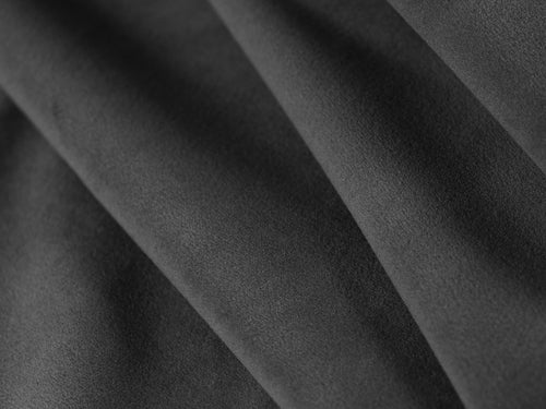 Micadoni Symmetrische hoekbank Miley 5-zits, flueel, grijs - 255x255x70cm