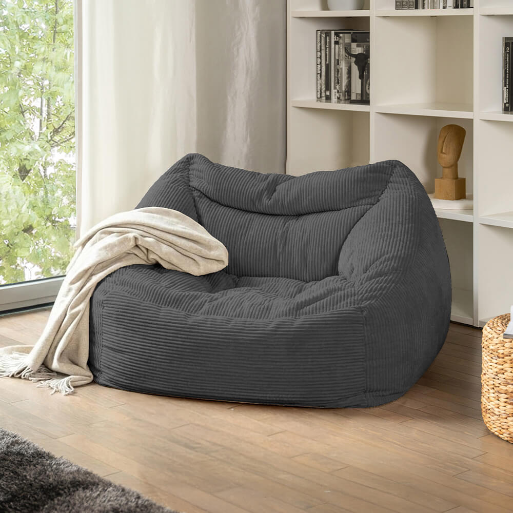 Home Deluxe Zitzak COSY Antraciet – vtwonen shop