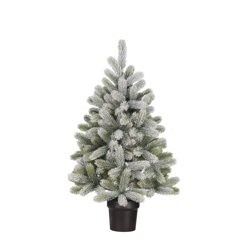 Black Box Trees Nagoya Kunstkerstboom in Pot - H90 x  Ø55 cm - Groen