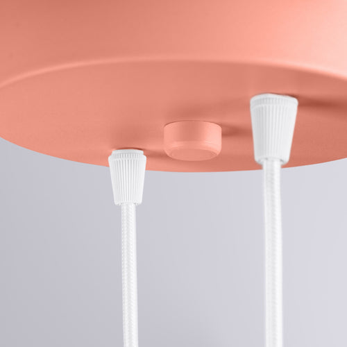 Sollux Lighting Hanglamp HALO 2P perzik - 15x15x120cm
