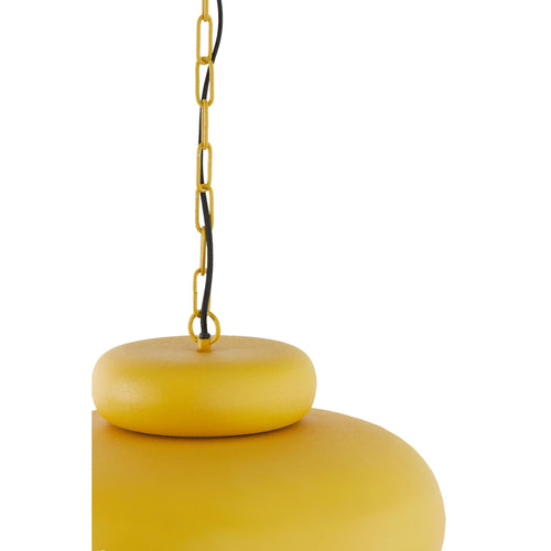 Light & Living hanglamp Neiva - geel - Ø46cm