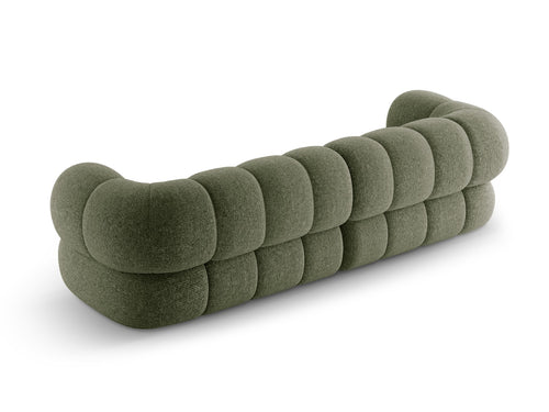 Cosmopolitan Design Bank Koge 4-zits, chenille groente - 95x240x70cm
