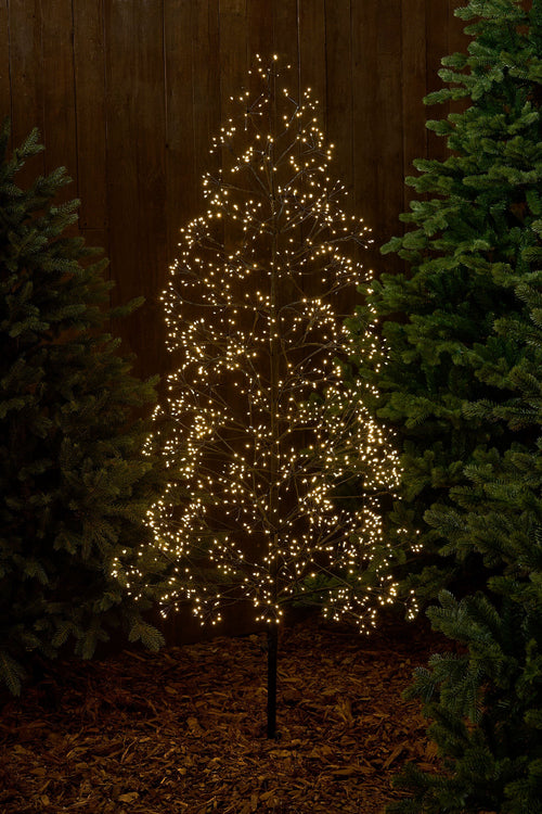 Luca Lighting Lichtboom Buiten - H210 x Ø100 cm - Metaal - Zwart - vtwonen shop