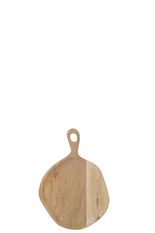 J-Line snijplank Rond - hout - naturel - small