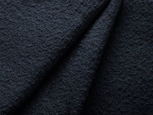 Micadoni - Bank "Miley" 3 zitplaatsen, boucle donkerblauw - 90x255x70cm