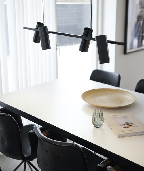 Nordlux Alanis Hanglamp - 4-lichts GU10 - Zwart