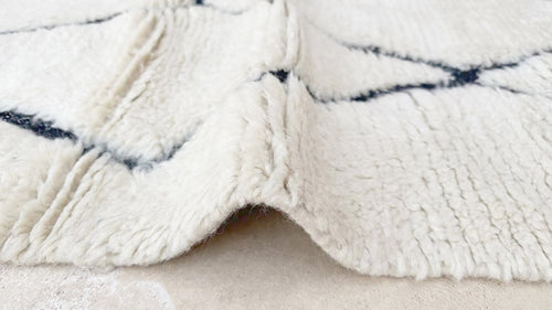 AFK Living vloerkleed Berber - handgemaakt - Wol - 103 x 167 cm - vtwonen shop