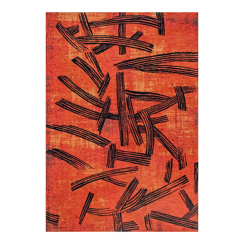 Ecorugs vloerkleed Ginger Chocolat - rood - 170x240cm