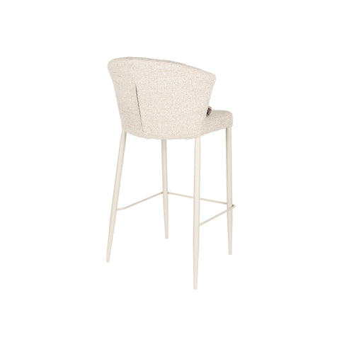 Dutchbone Georgia Barkrukken rugleuning 75 cm Beige - Set van 2